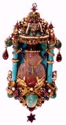 Gracious, this is just the most fabulous bejeweled Buddha!