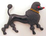 What a prancing, perkey poodle pin!