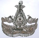 Here's a tiara designed for the princess bride!