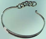 Sterling silver bracelet by Erik Granit, a notable Finnish designer.